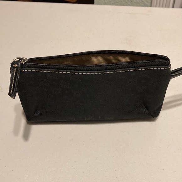 Wristlet black jacquard fabric - Picture 5 of 6